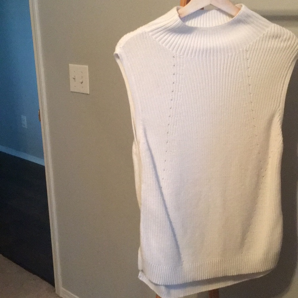 WHBM sleeveless sweater